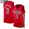 Dres New Orleans Pelicans CJ Mccollum 3 Jordan 2022-23 Statement Edition Crvena Swingman - Dječji